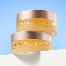 Maschera Patch Occhi SNP Gold Collagen Perfection, Confezione da 60 Fogli/3 Pacchi, Contro Macchie e Lentiggini, Sbiancante ed Elasticizzante - Product Image 1