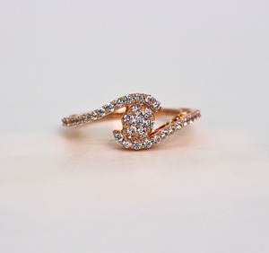 แหวนทองคำแท้ 14K สีเหลือง ประดับเพชรทรงกลม 1 กะรัต เพาะเลี้ยงในห้องปฏิบัติการ ขัดเงาอย่างดี แหวนแต่งงานสำหรับผู้หญิง สี D ถึง G ระดับความสะอาด IF SI2 - Product Image 4