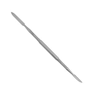 Couteau à graver dentaire double extrémité personnalisé en acier inoxydable, spatule plate, instrument de remplissage, poignée ergonomique manuelle par Grip Surgical - Product Image 1