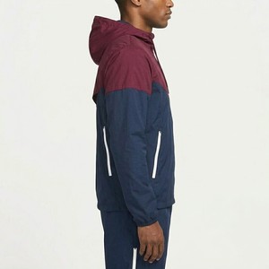 New Trending Men's Colorblock Hooded Windbreaker <b>Jacket</b> <b>Lightweight</b> Full Zip Sports <b>Running</b> Outdoor Casual Coat - Product Image 5