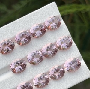 Morganita Rosa Natural, Corte Ovalado 10x12mm, Gema con Cambio de Color, Calidad Premium para Joyería, Venta al Por Mayor - Product Image 3