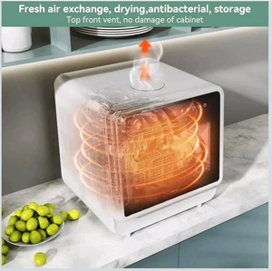 Lavavajillas Portátil de Sobremesa con Pantalla a Color y 5 Configuraciones de Platos - Product Image 6