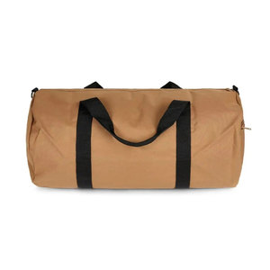 New Design Waterproof Genuine Leather <b>Travel</b> <b>Duffel</b> <b>Bag</b> Unisex Customized Logo Brown Large Capacity Durable Portable Zipper - Product Image 3