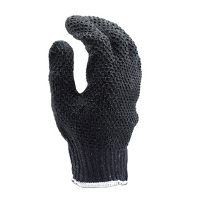 Gants de travail en PVC les plus vendus à pois double face, antistatiques, doublés de coton pour garage et usage industriel - Product Image 1