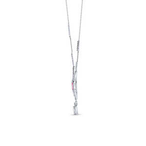 <b>Y</b>-Design Diamond <b>Necklace</b> with Elegant <b>Y</b>-Shaped Pendant Luxurious and Stylish Accessory - Product Image 6