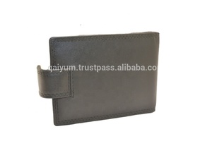 Tarjeteros Minimalistas de Cuero Negro con Funda Protectora, Caja de Regalo, Logotipo Personalizable, para Tarjetas de Crédito y RFID, con Espacio para Dinero en Efectivo - Product Image 3