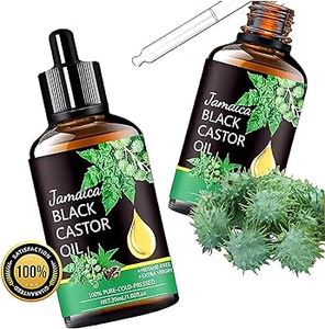 Huile de Ricin Noire Pure en Gros, Huile Essentielle Naturelle pour la Croissance Capillaire, Soin des Cheveux, Huile de Ricin Jamaïcaine Pressée à Froid Sans Hexane en Vrac - Product Image 3