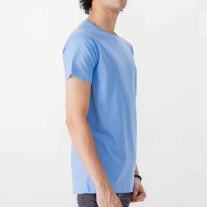 Camisetas Personalizadas de Alta Calidad para Hombre, Cuello en V, Secado Rápido, Transpirables, de Algodón Blanco, Lisas, Impresas con Logotipo Privado Personalizado - Product Image 4