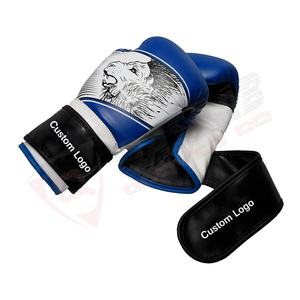 Adult Boxing <b>Gloves</b> PU Leather Hook and Loop-Closure Breathable Quick Drying Flame-Retardant Customizable Training <b>Gloves</b> - Product Image 5