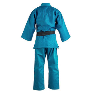Customized Logo Unisex <b>Blue</b> BJJ Jiu Jitsu Uniform Cotton Regular Fit Durable Stretch Breathable Lightweight Martial Arts Wear - Product Image 6