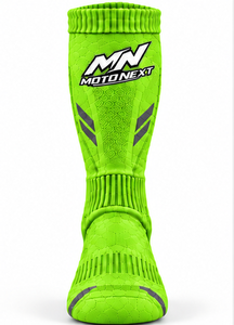 Nouvelle Arrivée 2026 – Chaussettes Sportives Motocross Tricotées Sur Mesure 100% Spandex Couleur Unie Anti-Bactériennes Respirantes – En Vente - Product Image 2