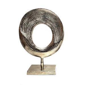 Gran escultura de abanico de aluminio fundido hecha a mano con acabado de Pátina verde a la venta a bajo precio - Product Image 6