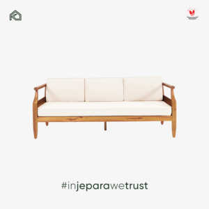 Luxury Handcrafted Solid Wood Outdoor <b>Garden</b> <b>Sofa</b> Elegant 3-Seater Patio Bench Couch for Backyard Resort Villa Furniture Jepara - Product Image 5