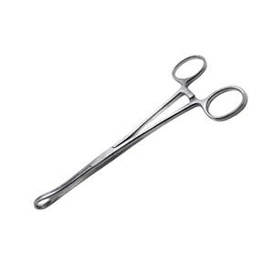 Pinzas para Esponjas de Acero Inoxidable de Alta Calidad RAICES ENTERPRISES, Instrumento Quirúrgico Manual con Certificación CE para Hospital - Product Image 1