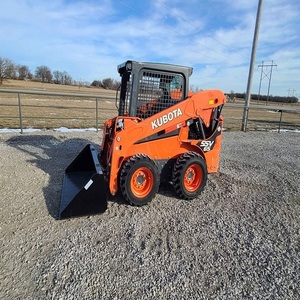 รถตักล้อยาง Kubota SVL95-2 มือสอง พร้อมมอเตอร์หลัก 1 ตัน ประเภทรถตักล้อยาง ชั่วโมงการทำงานต่ำ รถตักหลังขุด - Product Image 3