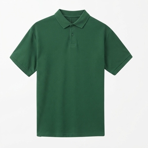 เสื้อยืดลำลองพรีเมียมสำหรับผู้ชาย แขนสั้น ปกคอพับ ผ้าถัก 100% คอตตอน ป้องกันรอยยับ ใส่ได้ทุกวัน สไตล์สมาร์ทแคชชวล - Product Image 1