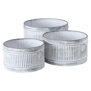 Jardinière en métal galvanisé la plus vendue - Couleur et design personnalisables, durable pour l'intérieur et l'extérieur, maison et jardin - Product Image 3