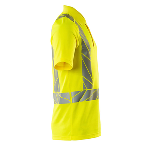Camiseta de Seguridad Reflectante de Alta Visibilidad, 100% Algodón Tejido, Manga Corta, Ropa de Trabajo de Seguridad para Hombre, Logotipo Personalizado, Construcción - Product Image 3