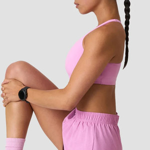 Sujetador Deportivo para Mujer, Diseño de Espalda en Y, Ropa Deportiva de Alta Calidad, con Relleno Extraíble, Elastano, para Verano, Cómodo, Absorbe la Humedad - Product Image 3