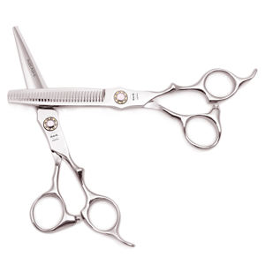 Ciseaux à cheveux VG10 5,0 pouces 5,5 pouces, lame droite de style japonais, ciseaux de coiffure pour salon de coiffure - Product Image 5