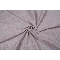 Tissu en Georgette Lavande avec Broderie Florale Géométrique et Paillettes, Tissu en Voile de 44 Pouces de Large Vendu au Mètre