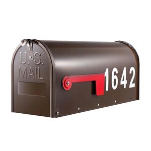 Buzones de correo OEM/ODM Minimalista Muebles de exterior Contemporáneo Mate Recubierto de polvo Buzón de acero galvanizado para fábrica de hogar - Product Image 1