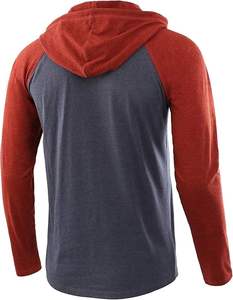 Sudadera deportiva para hombre, Sudadera con capucha para gimnasio, jersey de manga larga, tejido sólido, antibolitas, transpirable, impresión por sublimación profesional personalizada - Product Image 1