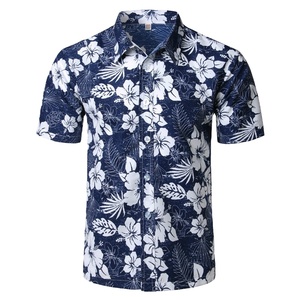 <b>Men's</b> Autumn Casual Short Sleeve Solid Eco-Friendly <b>Belt</b> Closure 100% Cotton Breathable Quick Dry OEM Wholesale Custom Design - Product Image 6