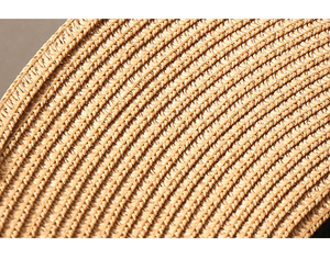 Custom Natural Grass <b>Floppy</b> Straw <b>Hat</b> Wide Brim Summer Beach <b>Sun</b> <b>Hat</b> Unisex OEM ODM Private Label with Ribbon & Rope - Product Image 4