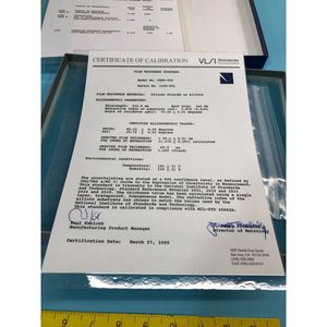 Plaquette VLSI STANDARD SCS-1402, CALIBRATION 500A - Équipements et pièces semi-conducteurs d'occasion fiables à l'échelle mondiale - Product Image 4