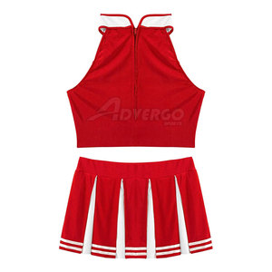 Nuevo uniforme de porristas con logotipo personalizado para escuelas, clubes y academias en múltiples colores, tallas y estilos. - Product Image 2
