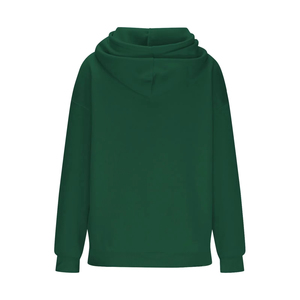 Custom Manufacturer Women's Oversized <b>Long</b> <b>Hoodies</b> Casual Loose Fit Winter Fleece 100% Cotton Front Logo OEM Service Breathable - Product Image 2
