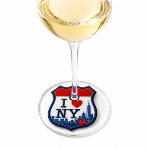 Étiquettes personnalisées pour pieds de bouteille de vin, brodées et imprimées, découpées sur mesure, écologiques, vente en gros pour événements et bars - Product Image 3