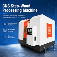Machine de fraisage CNC LEADWIN 11KW à 4 broches, haute précision 0,3 mm, pour le traitement du bois et les entretoises de transformateur
