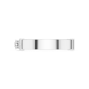 Brazalete de Diamantes Solitarios Hexagonales para Hombre - Diamante Cultivado en Laboratorio VVS DEF CVD, Brazalete Plano en Oro de 9K, 10K, 14K y Plata 925, Joyería Fina - Product Image 2