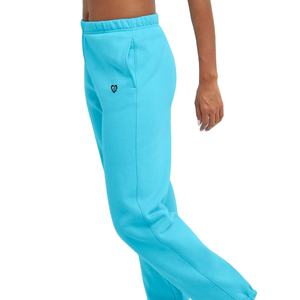 Pantalon de survêtement unisexe en molleton de coton épais de haute qualité, coupe skinny, style streetwear, design délavé à l'acide, devant plat - Product Image 3