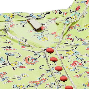 Vestido Estampado para Mujer, Hermoso Diseño Floral, Vestido de Moda para Dama, Ligero, Transpirable y Cómodo, Tejido de Chifón - Product Image 6