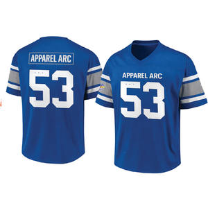 Custom Sports Jersey <b>Men</b> <b>V</b> <b>Neck</b> Number Print Training <b>Shirt</b> OEM ODM Private Label Polyester Teamwear Wholesale - Product Image 1