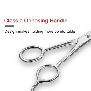 Outils de beauté professionnels de qualité supérieure pour salon, ciseaux de barbier en acier inoxydable, ciseaux à cheveux fins, fabriqués au Pakistan. - Product Image 5