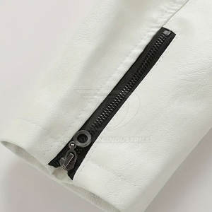 Chaqueta de cuero clásica para hombre, de color personalizado, con diseño ajustado y costuras duraderas, chaqueta de invierno para hombre - Product Image 6