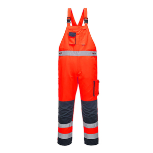Wholesale High Quality Custom Men Bib High Visibility Construction <b>Overall</b> Workwear Hi Vis Silk <b>Waterproof</b> Brace Pants - Product Image 1