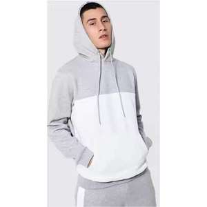 Custom Made Wholesale Unisex Men Hoodie Pullover Streetwear Vintage Oversized Plain Full Face <b>Puller</b> Hoodie for Men - Product Image 3