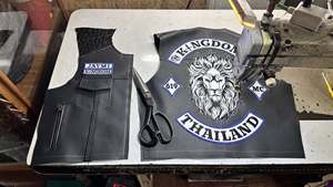 เสื้อกั๊กหนัง Jax Teller SOA - Product Image 2