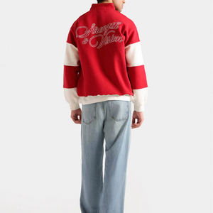 Asymmetrical Hem "Street-<b>Tech</b>" Sweatshirt with Matte Metal Accents and Heavy-Loopback Texture - Product Image 2
