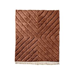 Alfombra Beni Ourain marroquí de lana anudada a mano |   Alfombra berbera hecha a mano |   Alfombra Geométrica de Color Marfil, Tamaño Personalizado, Venta al Por Mayor - Product Image 1