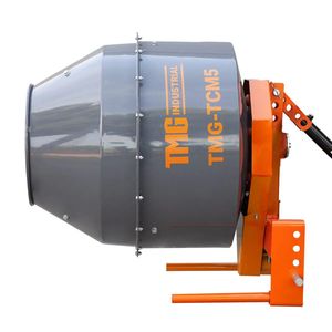 Betoniera da 5 Cu Ft con Attacco a 3 Punti, Albero PTO Categoria 1, 2 Attacchi TMG TCM5 - per Industrie del Calcestruzzo, Motore di Scarico da 350L - Product Image 2