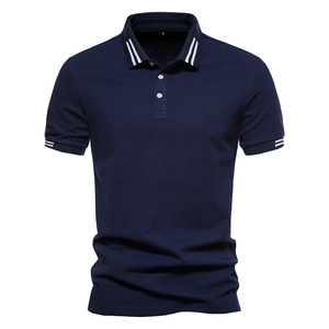 เสื้อโปโลปักลายตามสั่งสำหรับผู้ชาย ซับเหงื่อ แห้งเร็ว สวมใส่สบาย เหมาะสำหรับชุดยูนิฟอร์มสำนักงาน ขายส่งจากโรงงาน - Product Image 2