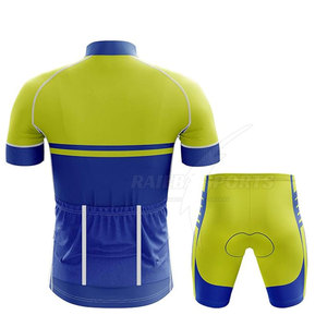 Combinaison de cyclisme respirante avec logo personnalisé, 100% polyester, service OEM pour hommes - Product Image 2