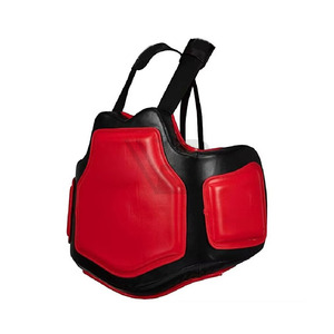Protector de Pecho de Cuero y PU, Transpirable, Cómodo, Ajustable, Personalizable, para Artes Marciales, MMA, Boxeo, Entrenamiento, Servicio OEM ODM - Product Image 3