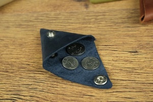 Venta al por mayor de moda de cuero de vaca genuino señoras mujeres monedero corto tarjetero monedero Cartera de cuero - Product Image 6